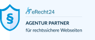 Siegel eRecht24 Agentur Partner für rechtssichere Webseiten